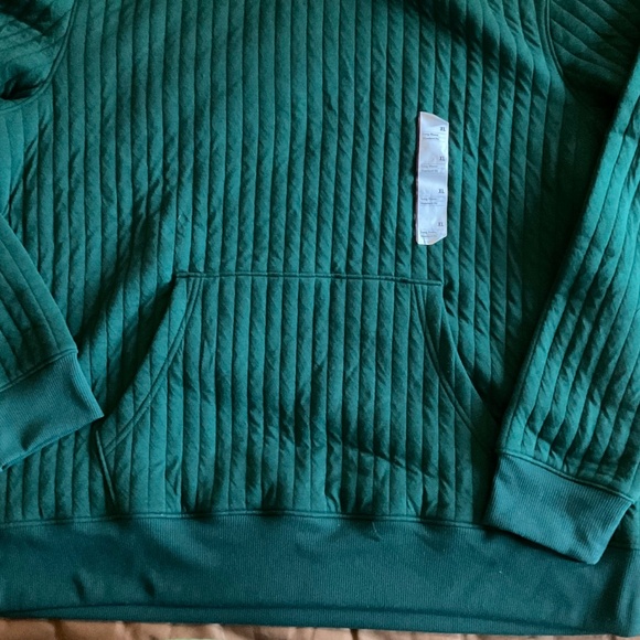 NWT Green Pullover Hoodie XL - Picture 3 of 4